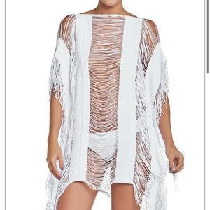 PilyQ fringe cover up